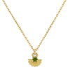 Zoe & Morgan EOS Pendant - Gold Vermeil & Chrome Diopside-Necklace-Walker & Hall