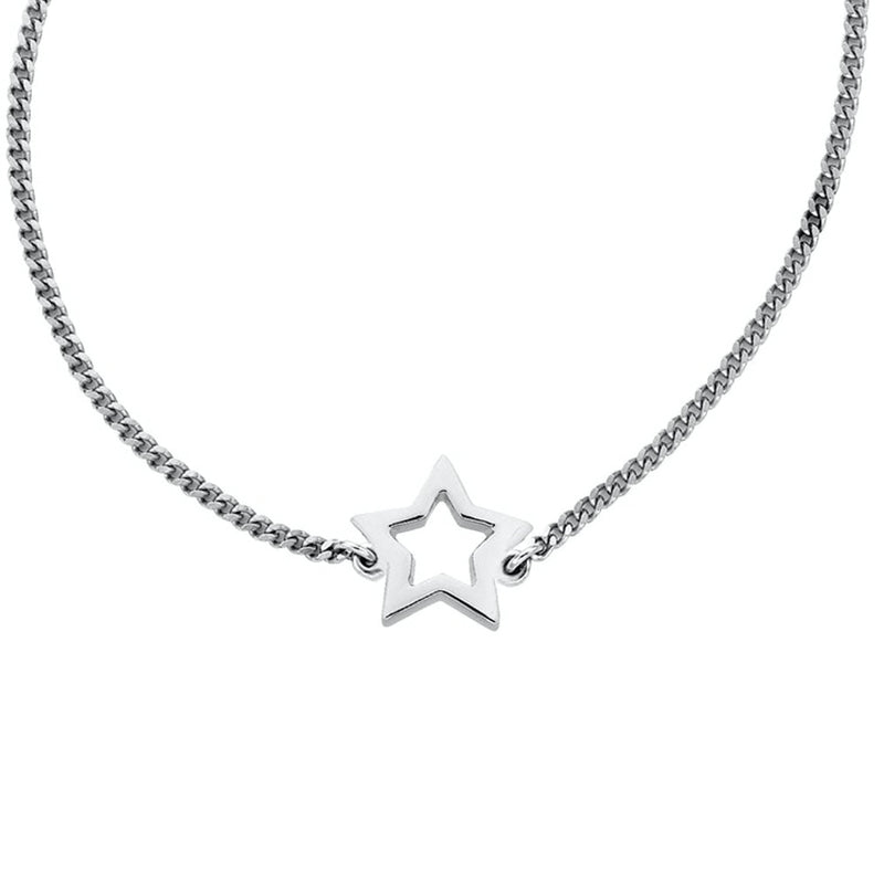Karen Walker Mini Star Necklace - Sterling Silver-Necklace-Walker & Hall