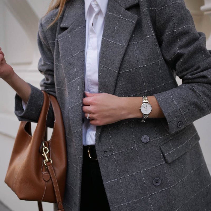 Daniel Wellington Petite Lumine 5-link Two-Tone 28mm Watch-Watch-Walker & Hall