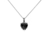 Stolen Girlfriends Club Love Claw Necklace - Sterling Silver & Onyx-Necklace-Walker & Hall