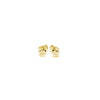 Stolen Girlfriends Club Tiny Stolen Heart Earrings - Gold Plated-Earrings-Walker & Hall
