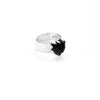 Stolen Girlfriends Club Love Claw Ring - Sterling Silver & Onyx-Ring-Walker & Hall