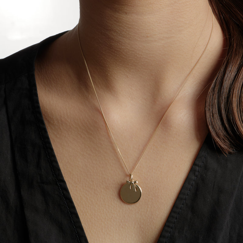 Karen Walker Society Necklace - 9ct Yellow Gold-Necklace-Walker & Hall